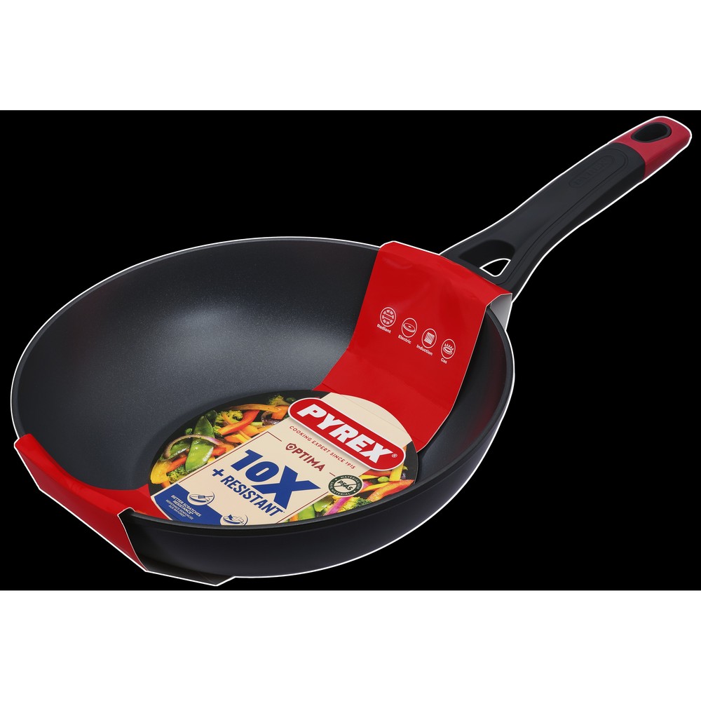 Сковорода Pyrex Optima 28 см, WOK (7120926) - Зображення 6