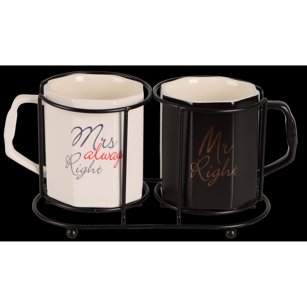 Набір чашок LED Right Couple, 2x400 мл (7133159) - Зображення 4