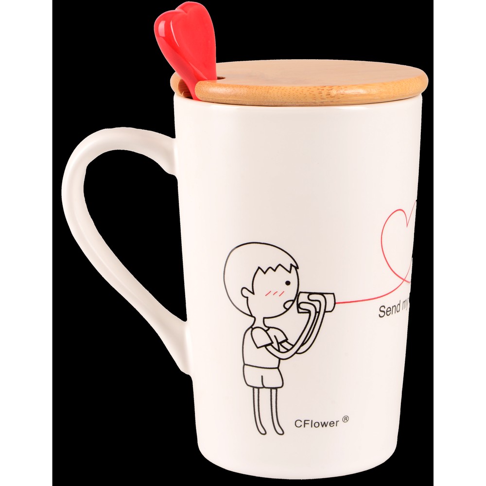 Чашка LED Love Is B, 360 мл (7133175) - Зображення 4