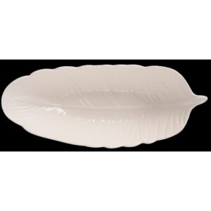 Блюдо LED Deep Leaf White, 35х14х8 см (7133189)