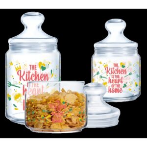 Набір банок Luminarc Club Heart Of Home, 3х0.5, 0.75, 1 л (7154828)
