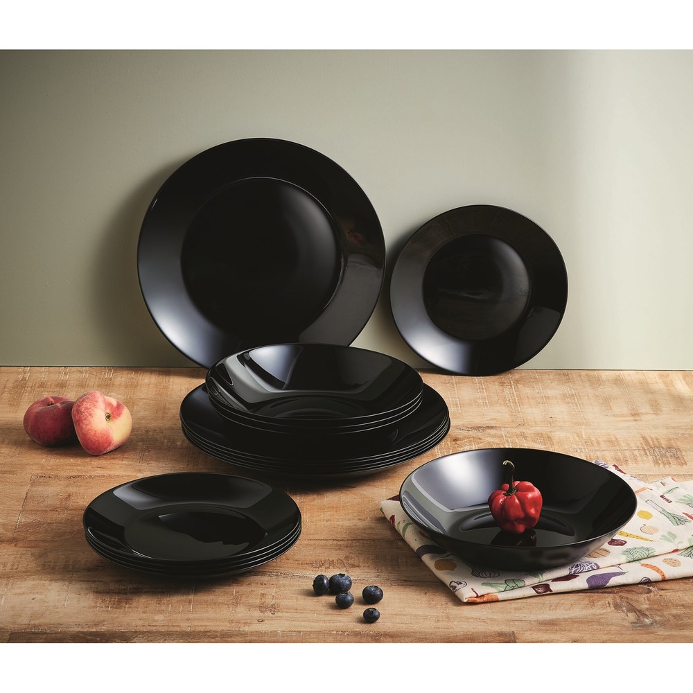 Сервіз Luminarc Zelie Black, 18 предметів (7163731) - Зображення 2